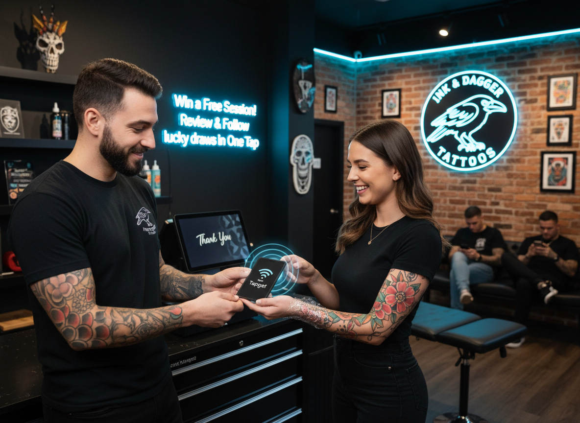 Boost Customer Retention & Repeat Orders with Tapget’s NFC + AI