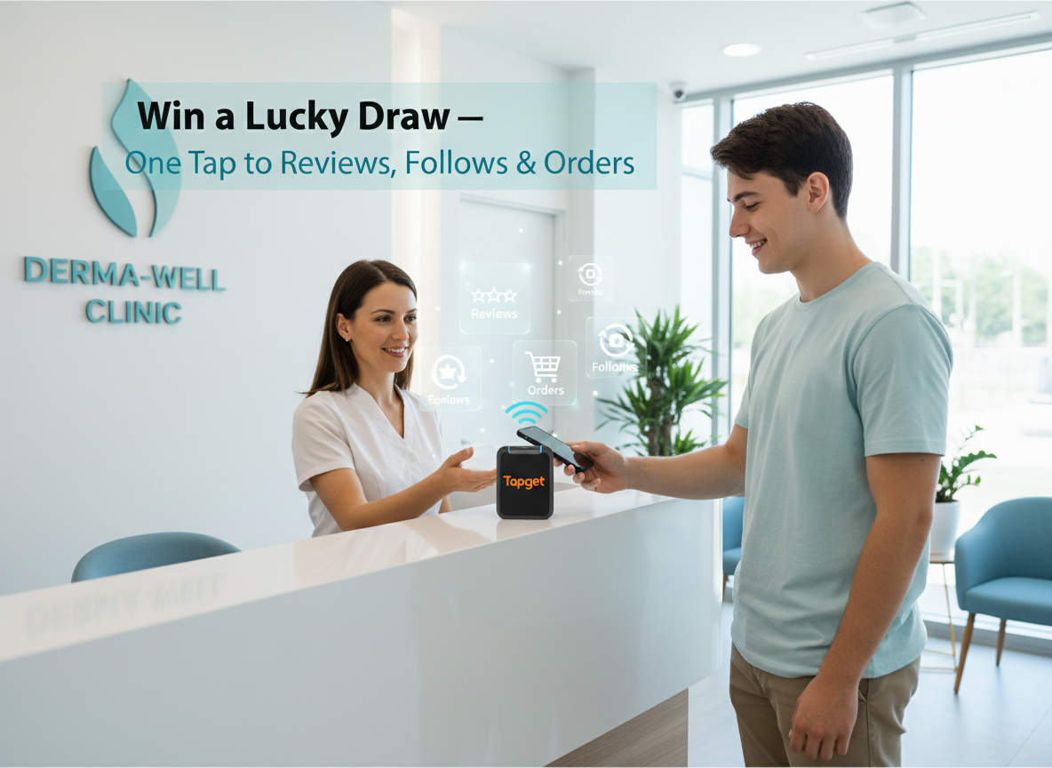 Lucky Draws & Customer Retention: How Tapget Shortens Conversion for Dermatology Clinics