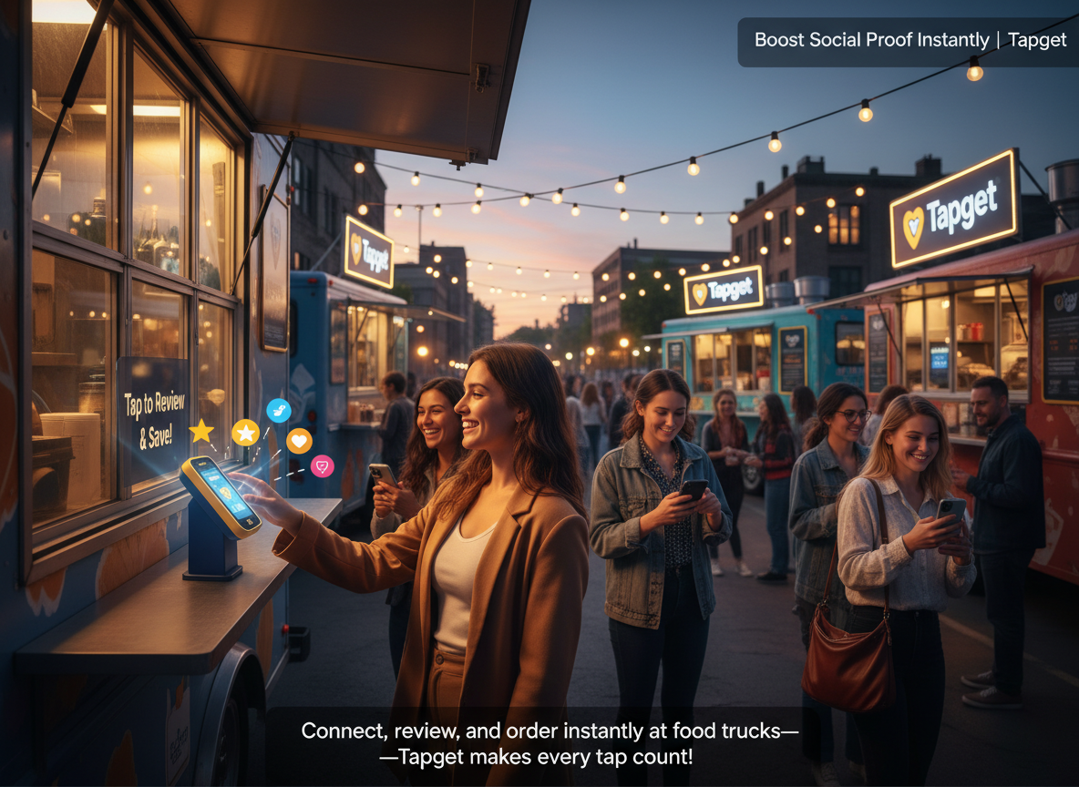 Off-Hours Exposure: Supercharge Food Truck Reviews & Engagement with Tapget