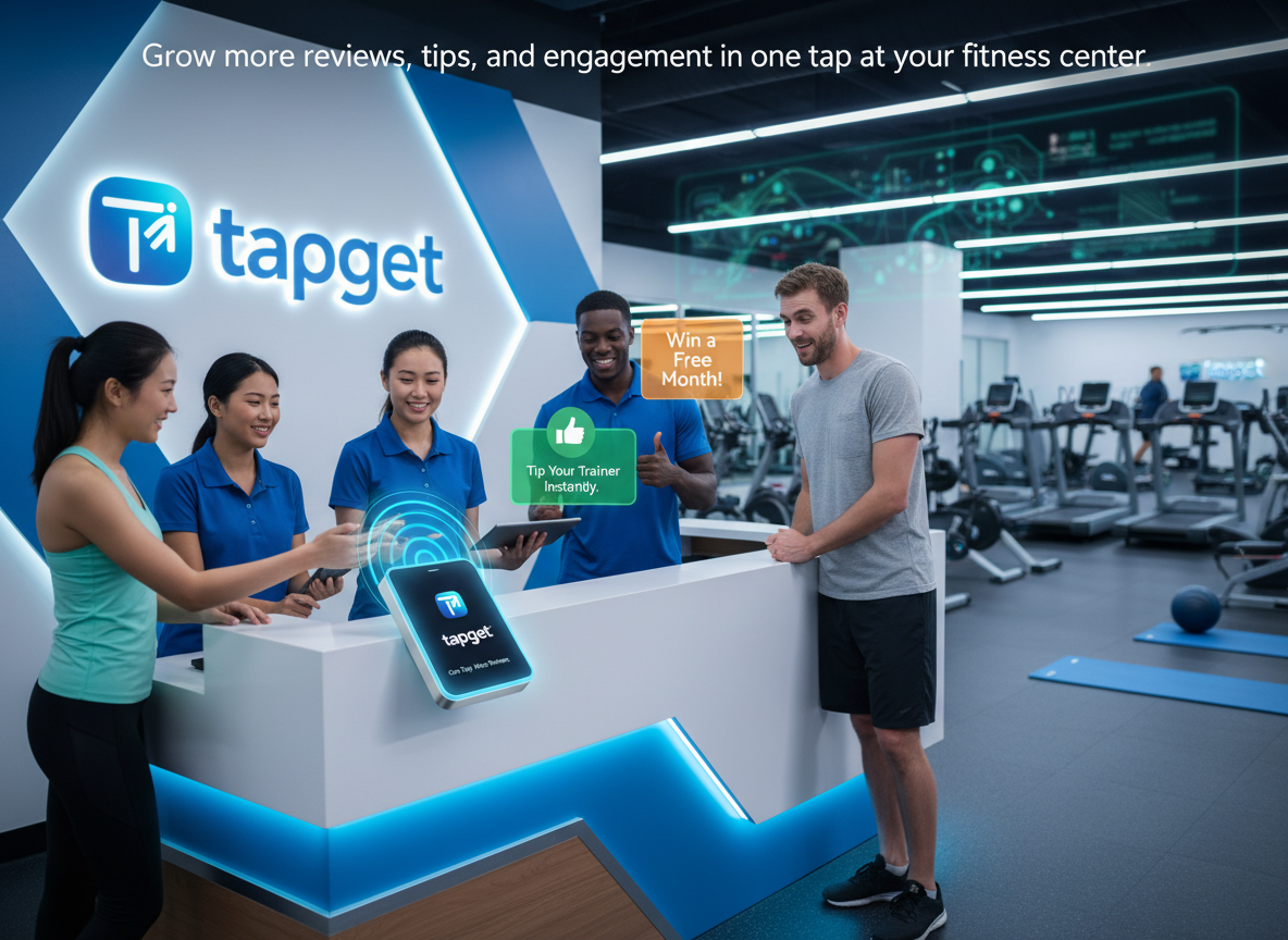 Drive Member Reviews & Followers: Tapget’s Lucky Draw + Staff Tipping for Gyms