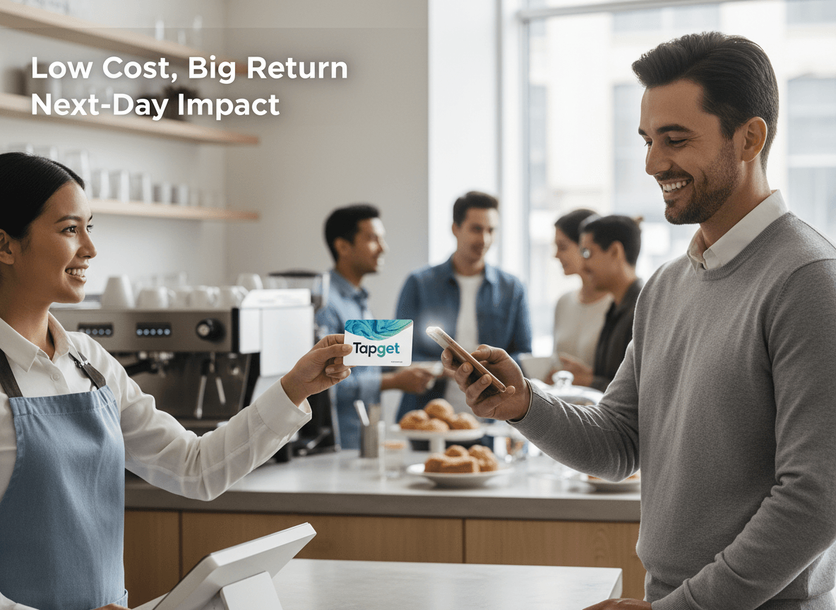 Low Cost, Big Return: Drive Customer Action with Tapget’s One-Tap NFC + AI
