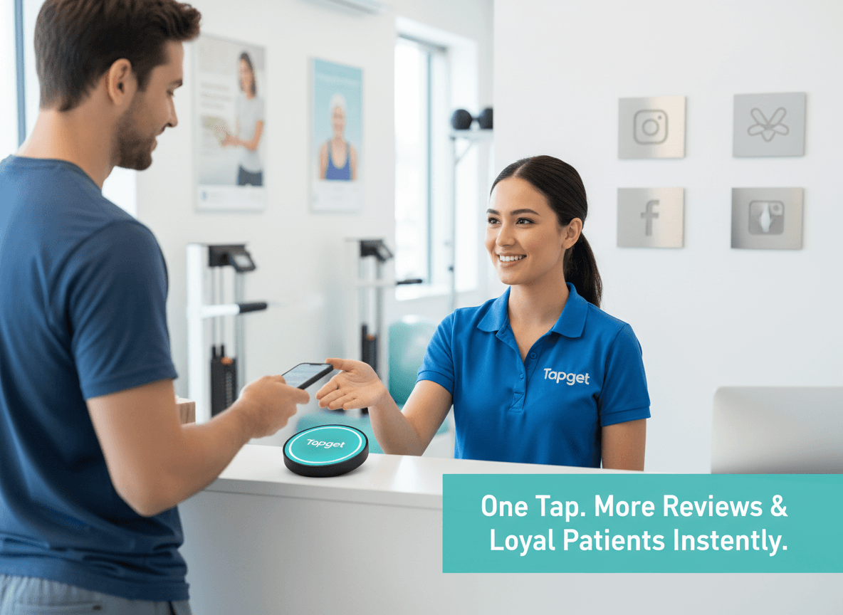 Boost Repeat Purchases & Reviews for Your Physio Clinic With NFC AI