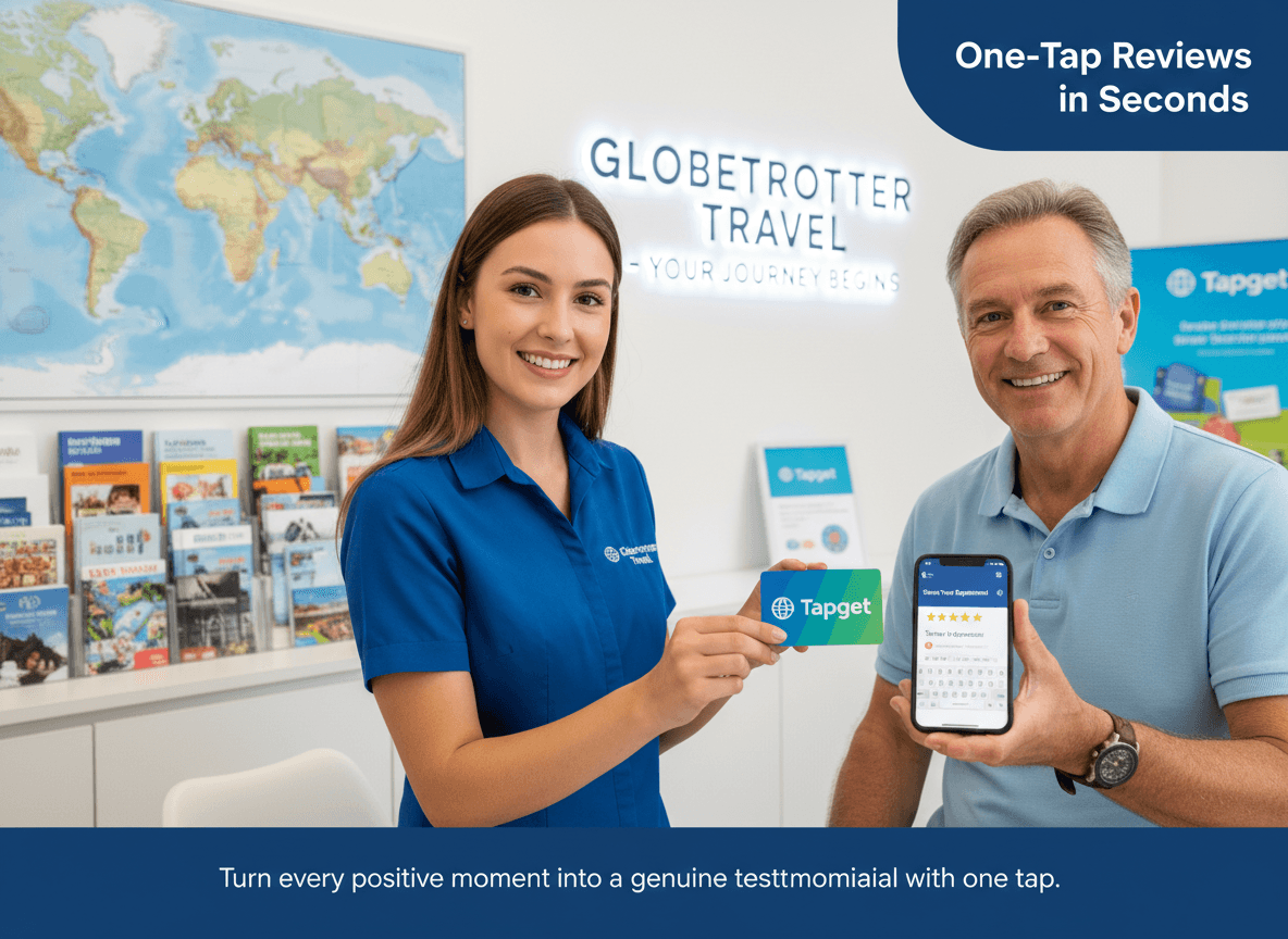 One-Tap Review Automation for Travel Agencies: How Tapget Drives Genuine Testimonials