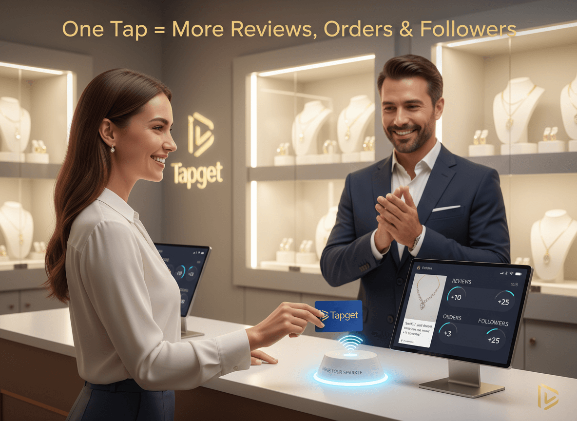 Boost Your Jewelry Store ROI with Tapget’s Viral Sharing & Social Proof