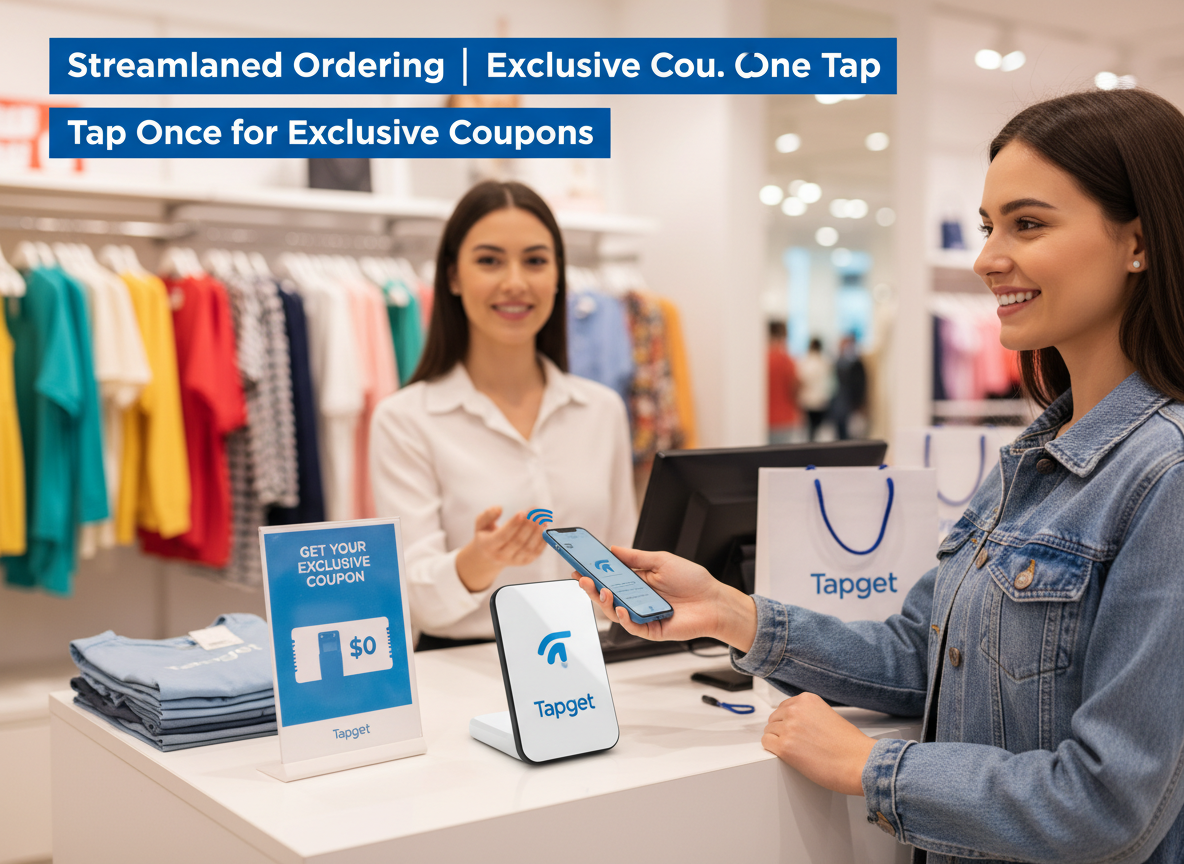 Streamlined Ordering & Exclusive Coupons: Accelerate Clothing Store Growth with Tapget