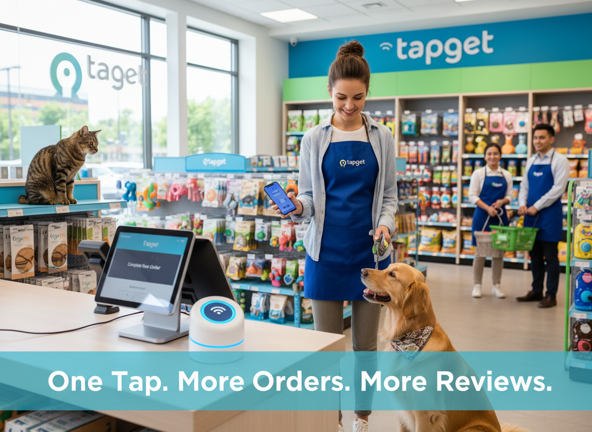 How Tapget Supercharges Receipt Upsell and Table Ordering for Multi-Location Pet Stores