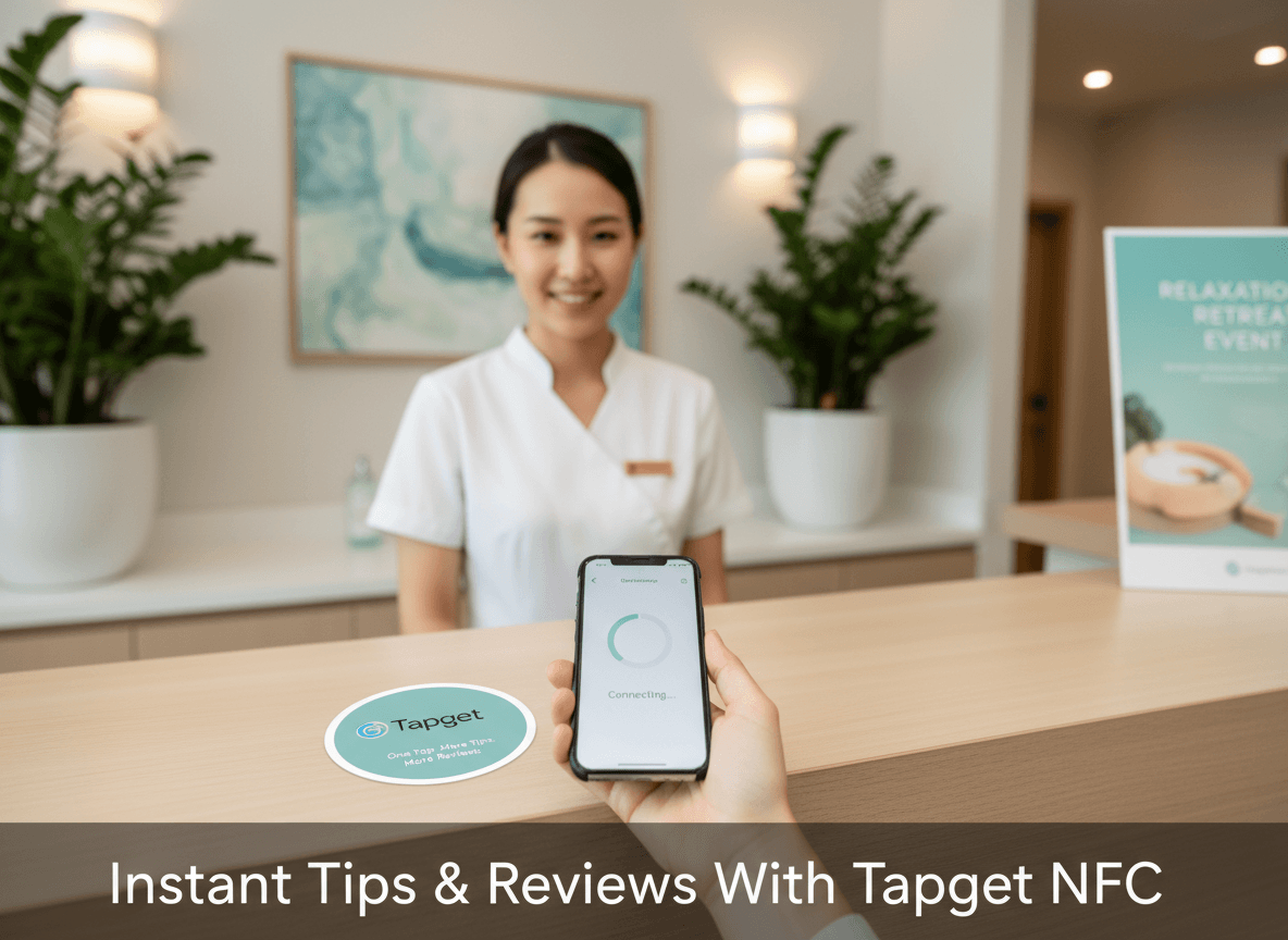 Boost Spa Staff Tips & Event Engagement Instantly With Tapget