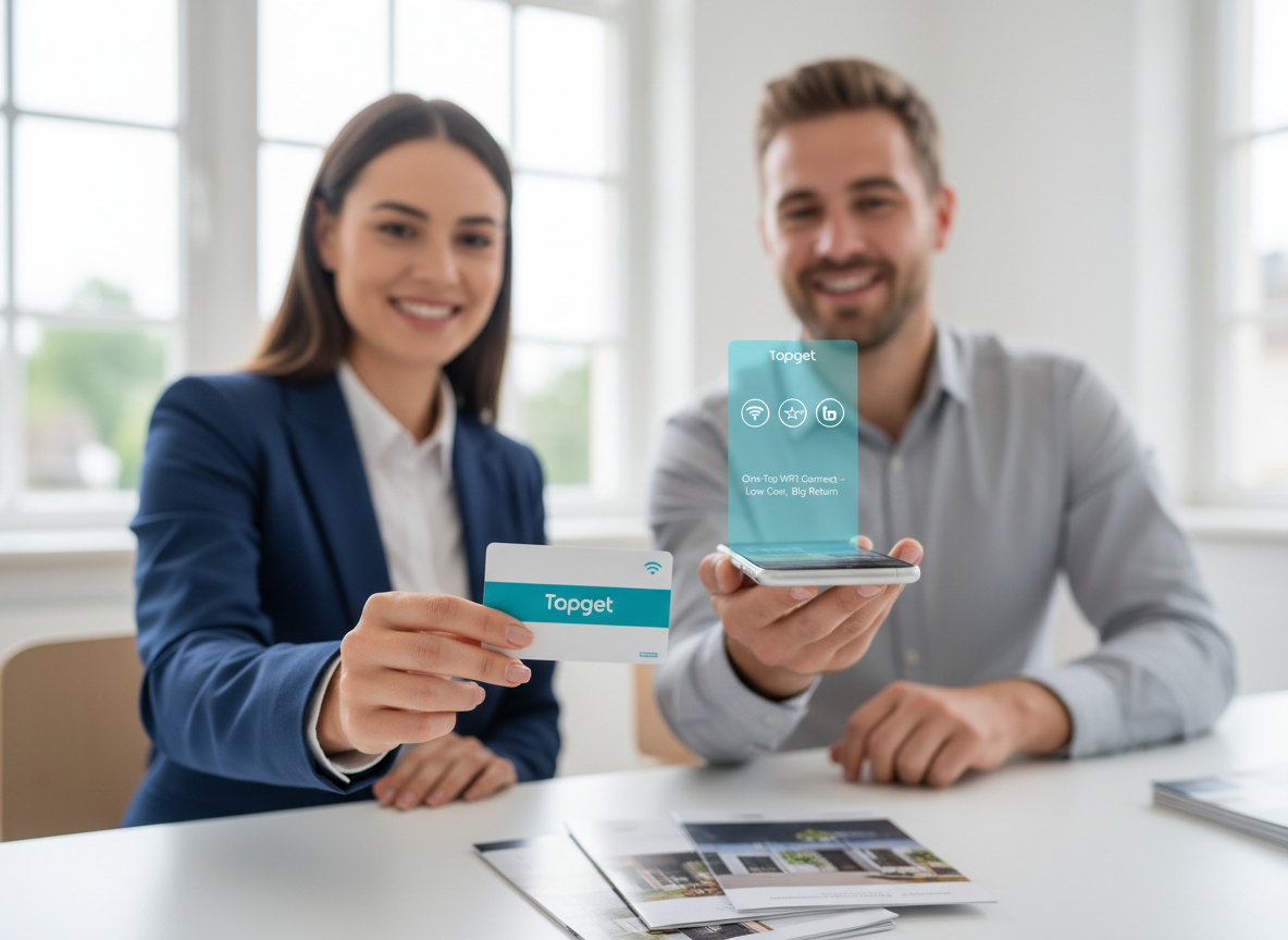 One-Tap WiFi Connect: Low Cost, Big Return for Real Estate Agencies