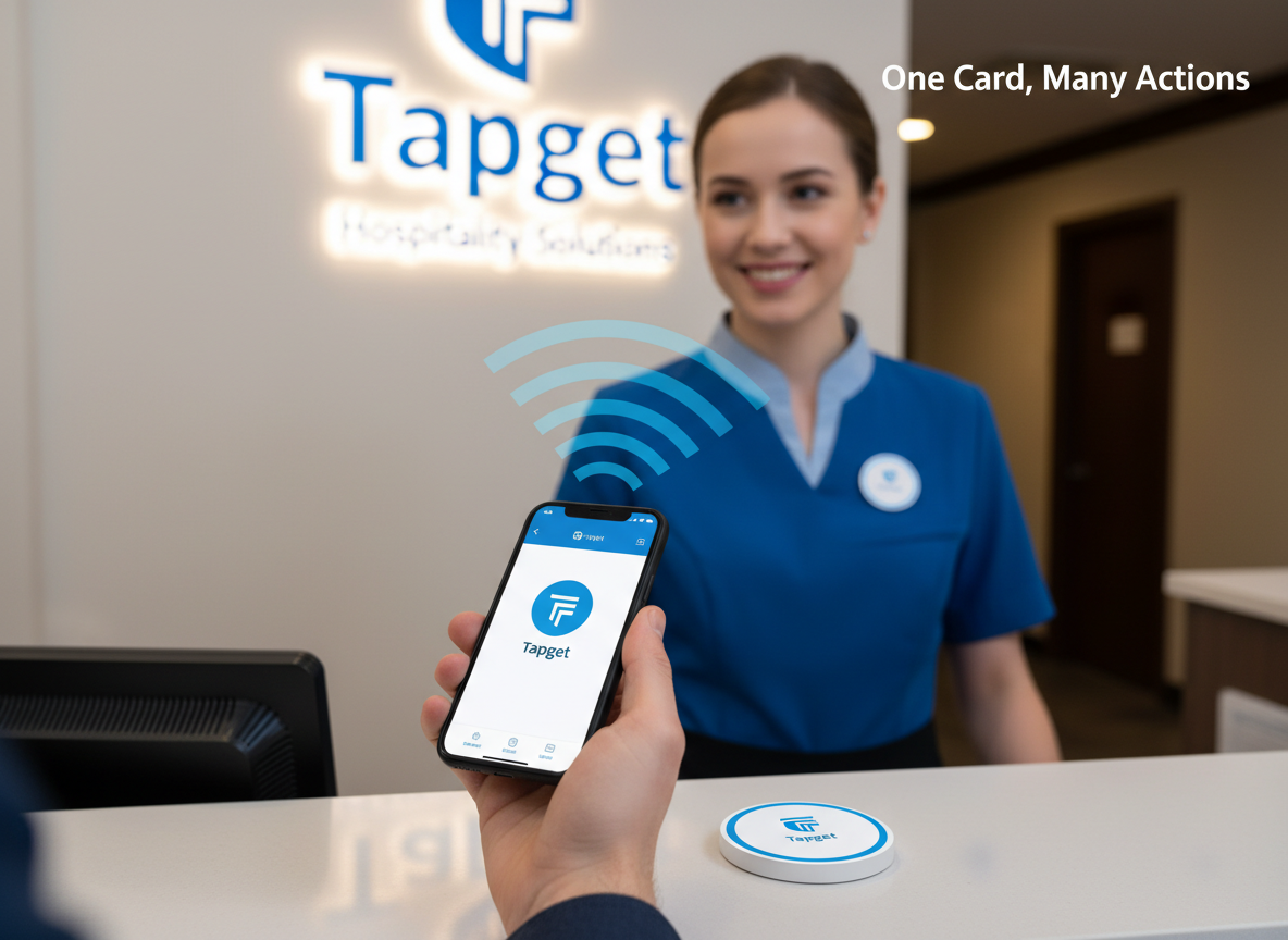 One Card, Many Actions: How Tapget Supercharges Motel Reviews & Social Follows