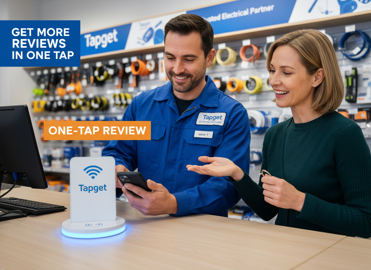 Store Review Growth Made Easy: Tapget’s NFC + AI Solution