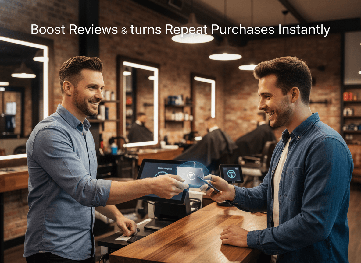 Repeat Purchase Uplift for Barber Shops: Tapget’s NFC & AI Advantage