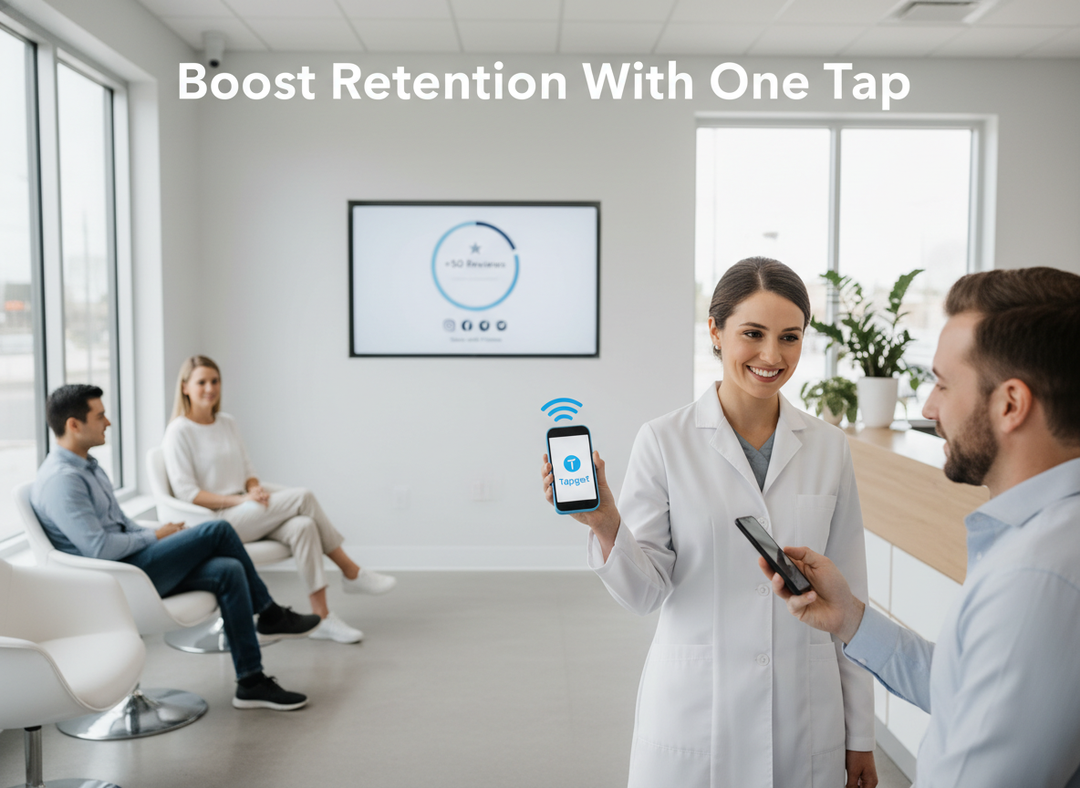 How Tapget Drives Customer Retention & Reviews in Medical Clinics