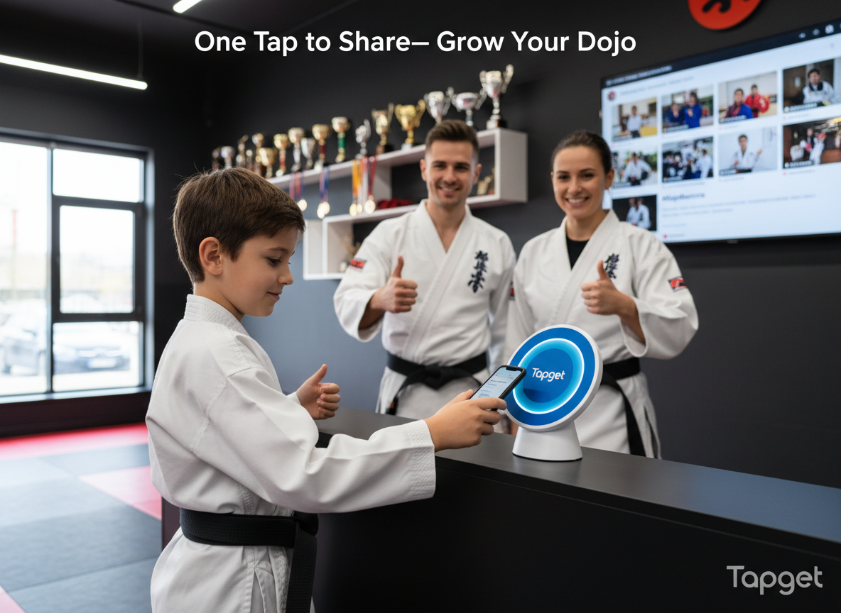 How to Drive UGC and Reviews for Your Martial Arts School with One-Tap Hashtag Strategy