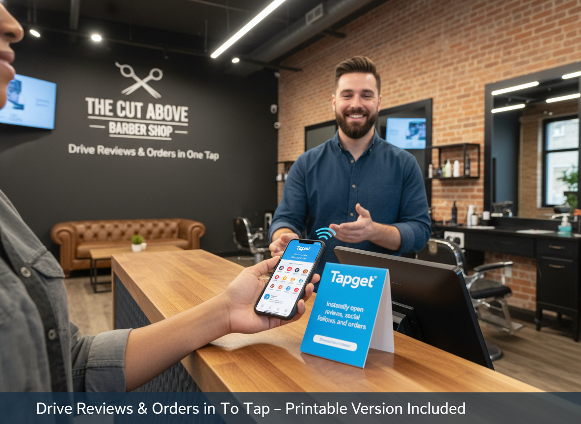 Printable Version & Multi-Platform Opening: Tapget Drives Barber Shop Reviews