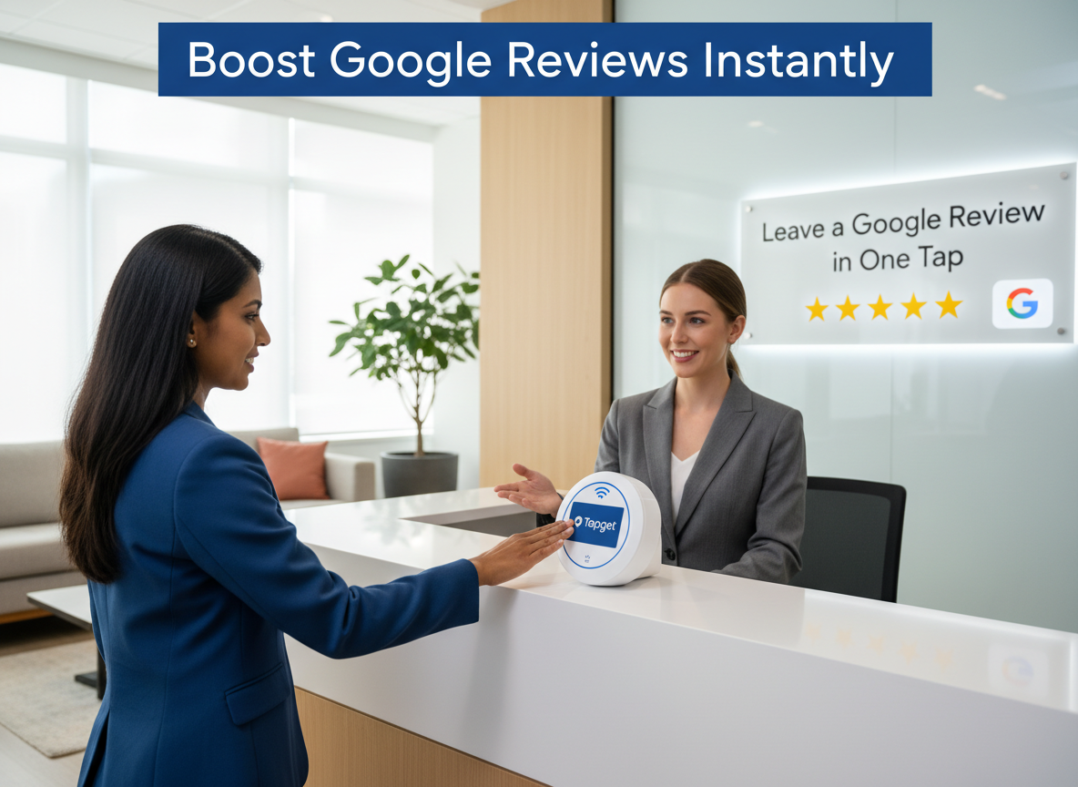 Google Reviews Boost for Multi-Location Law Firms: How Tapget’s NFC + AI Drives Engagement