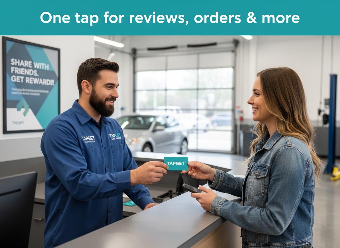 Drive Customer Retention at Your Auto Shop with One-Tap NFC + AI