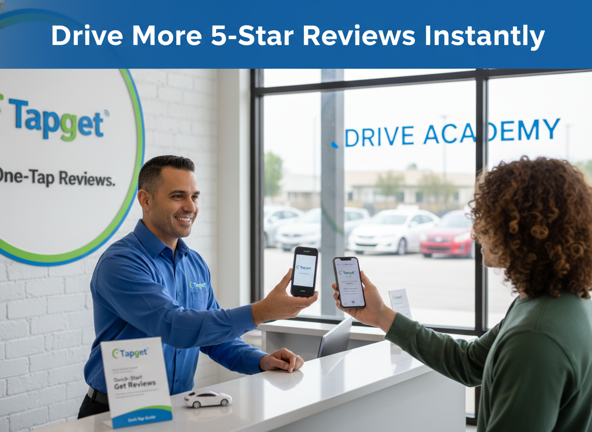 How Tapget Automates Yelp Review Generation for Multi-Location Driving Schools