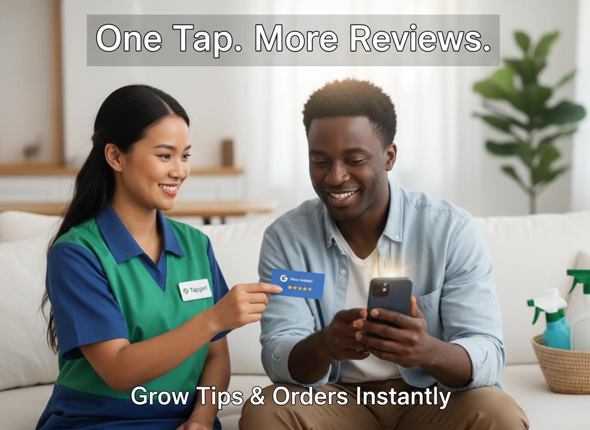 Google Reviews Boost: One-Tap NFC & AI for Home Cleaning Services
