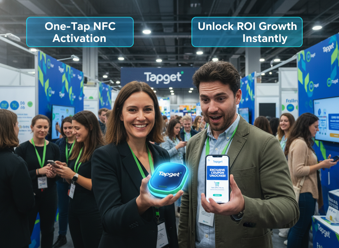 Unlock ROI Growth at Pop-Ups: Tapget’s NFC + AI One-Tap Marketing