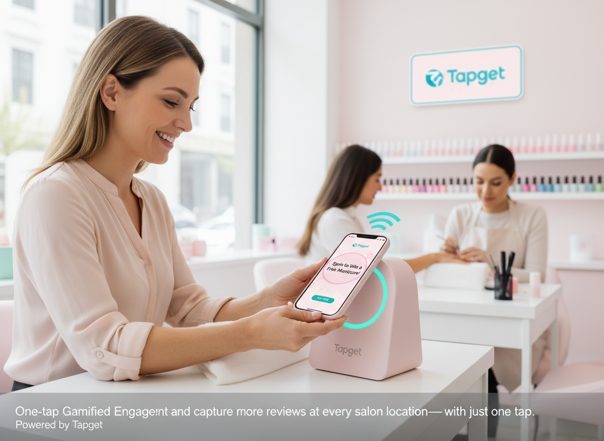 Gamified Engagement and Event Notifications: How Tapget’s NFC + AI Drives Salon Growth