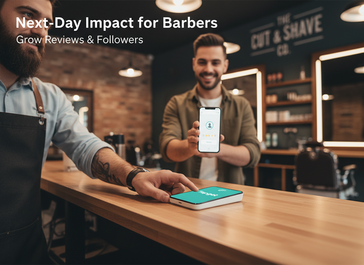 Next-Day Impact: 3-Step Setup to Grow Barber Shop Reviews & Followers