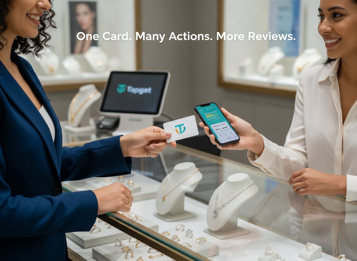 Maximize ROI Growth for Jewelry Stores with One-Tap NFC + AI