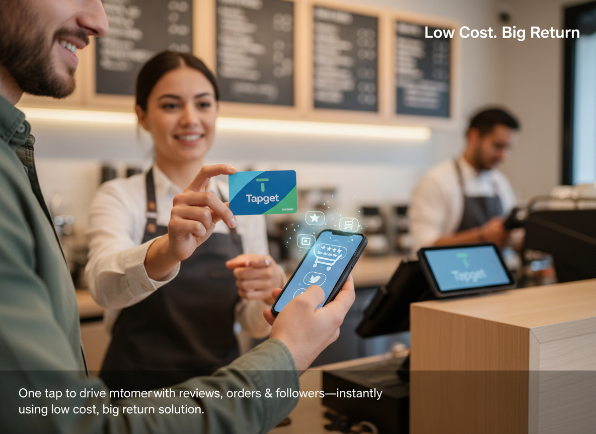 Low Cost, Big Return: How Tapget’s NFC + AI Powers Multi-Platform Success for Coffee Shops