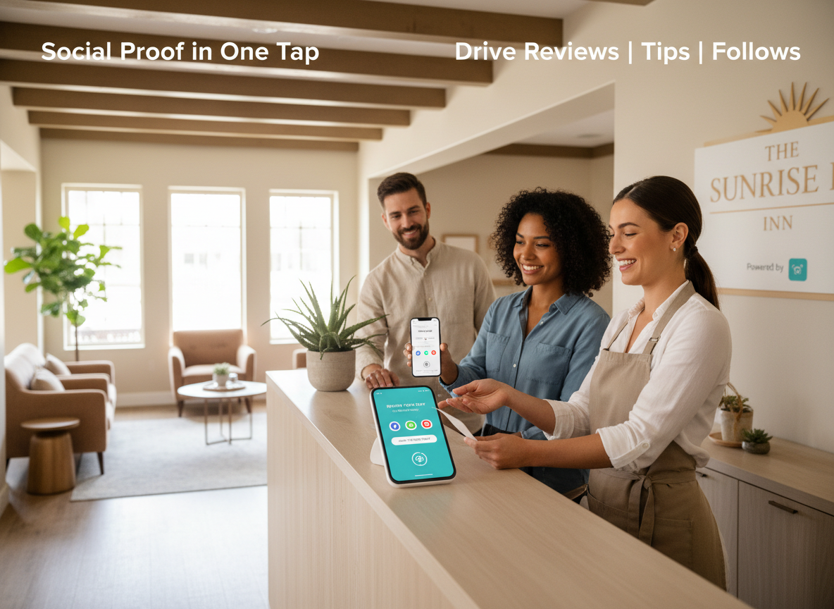 Social Proof Strategy for B&Bs: One-Tap UGC & Reviews with Tapget