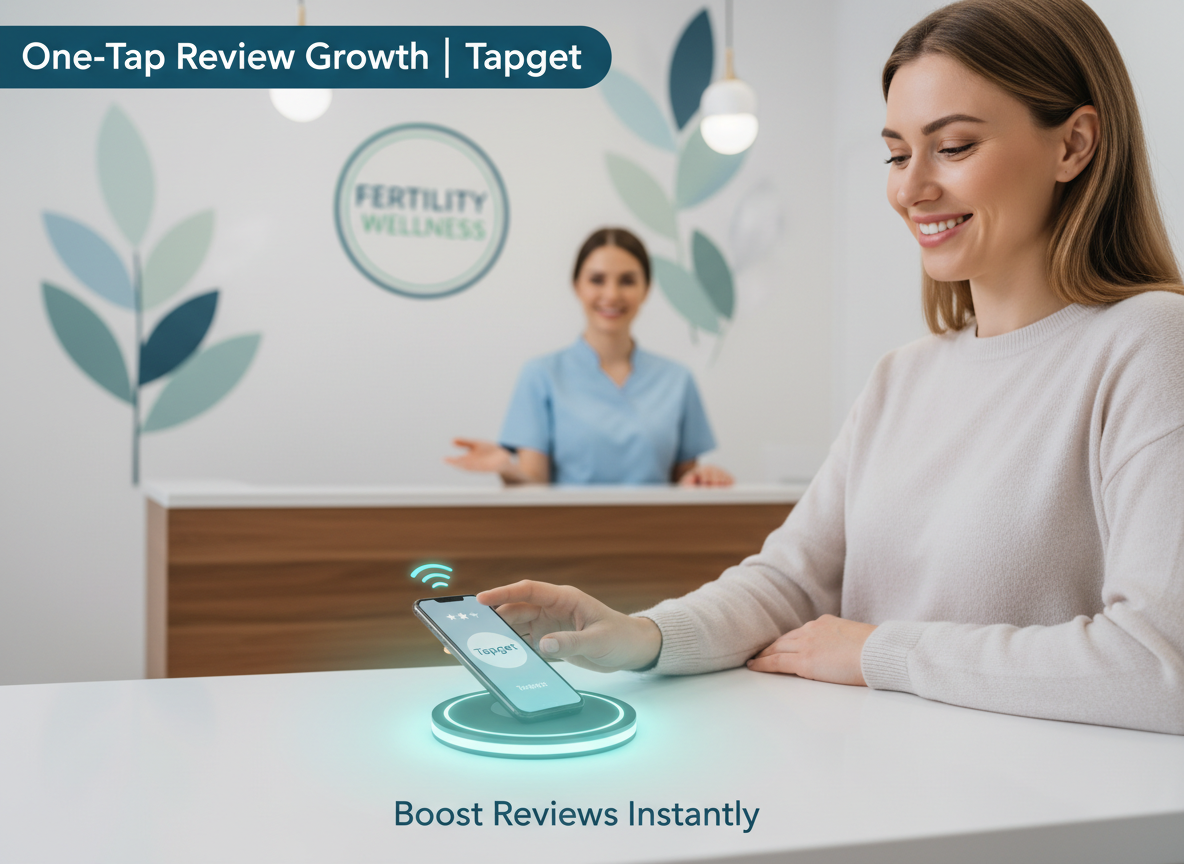 Tapget: One-Tap NFC + AI Tool for Rapid Store Review Growth in Fertility Clinics