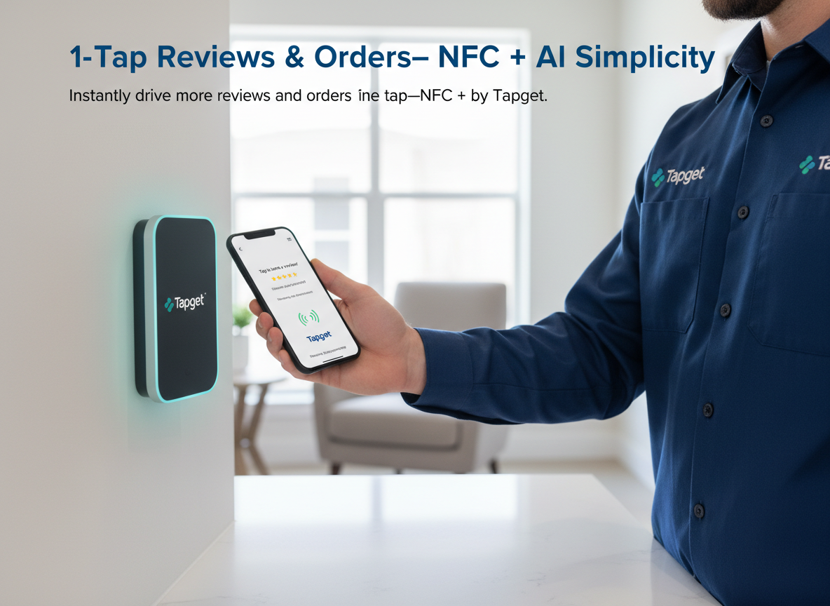 Boost HVAC Google & Yelp Reviews Instantly With NFC + AI